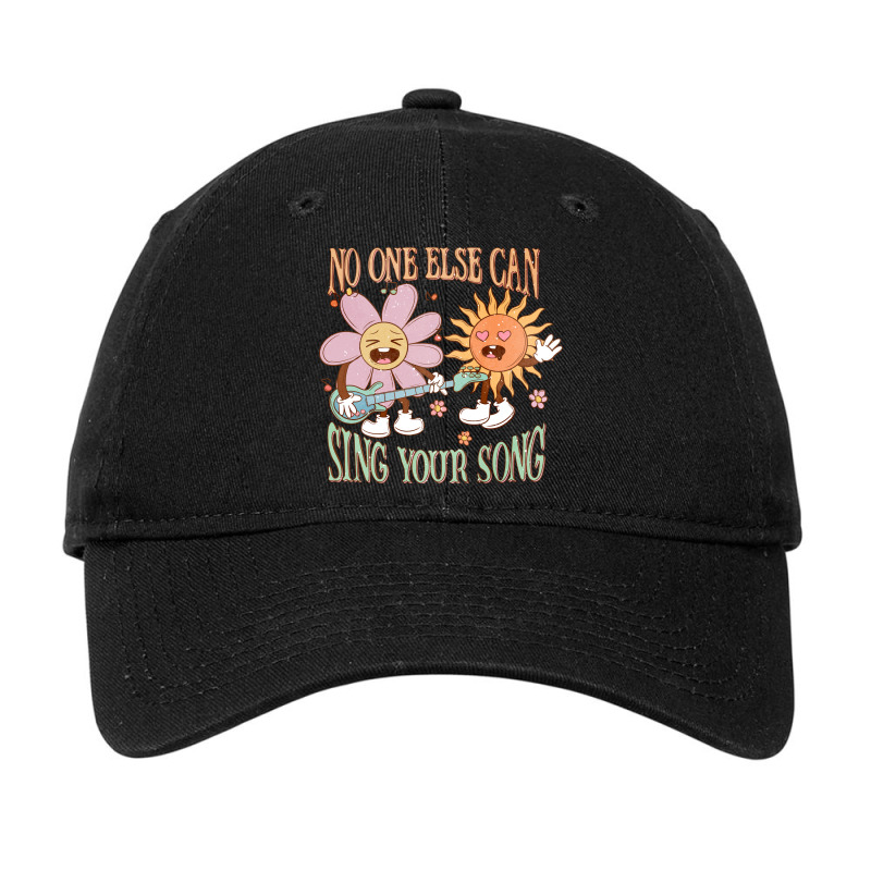 Bk03032319 No One Else Can Sing Your Song Sublimat Adjustable Cap | Artistshot