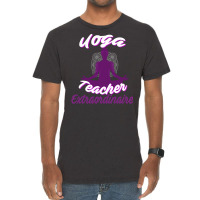 Cute Yoga Teacher Extraordinaire Yoga Leader Vintage T-shirt | Artistshot