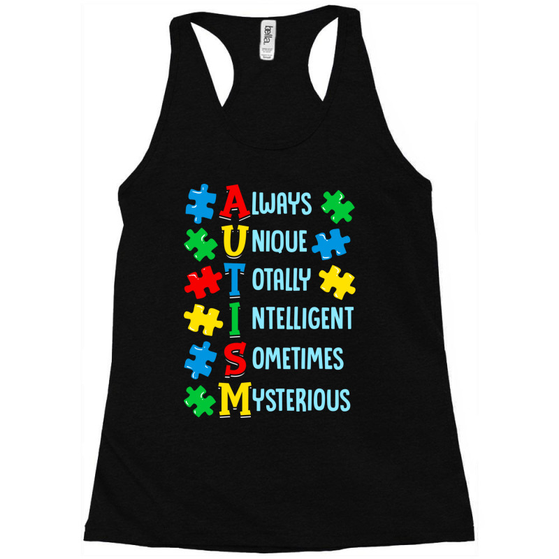 Cute Always Unique Totally Intelligent Mysterious Racerback Tank by the perfect present | Artistshot