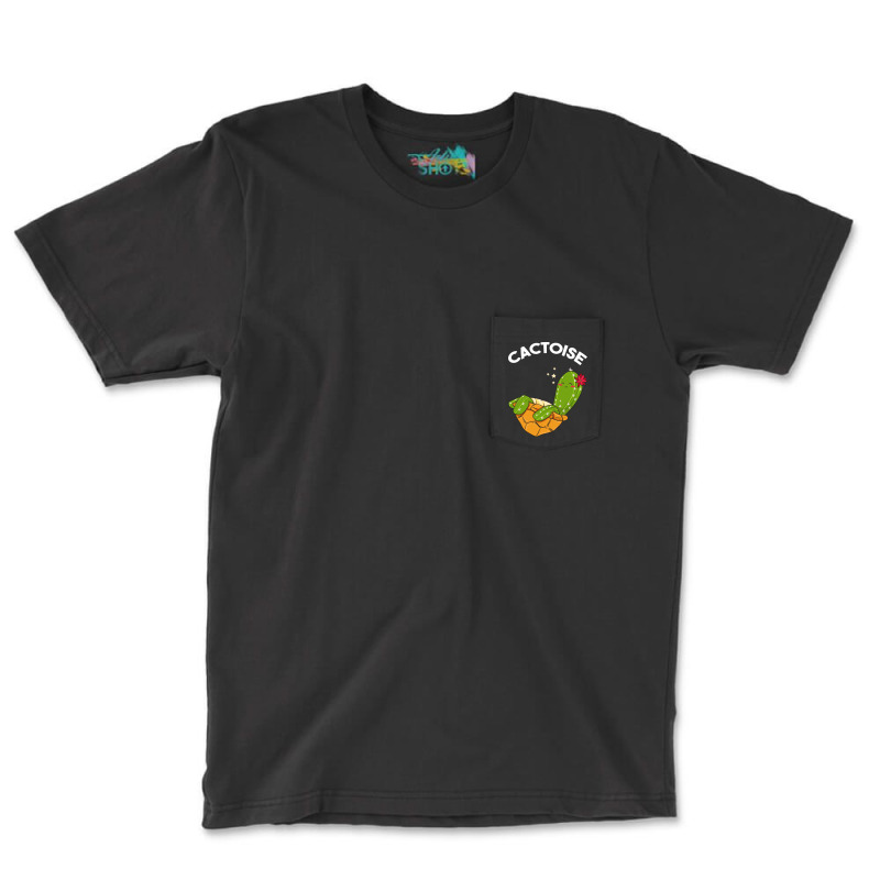 Cute   Funny Cactoise Cactus Tortoise Combined Pocket T-Shirt by the perfect present | Artistshot