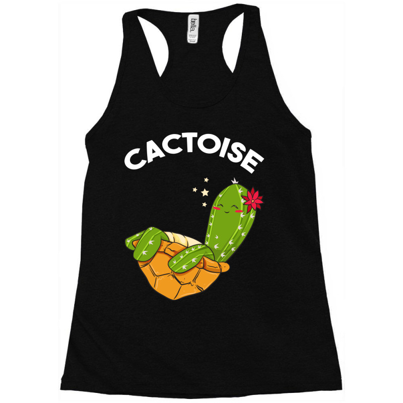 Cute   Funny Cactoise Cactus Tortoise Combined Racerback Tank by the perfect present | Artistshot