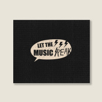 Let The Music Speak Landscape Canvas Print | Artistshot