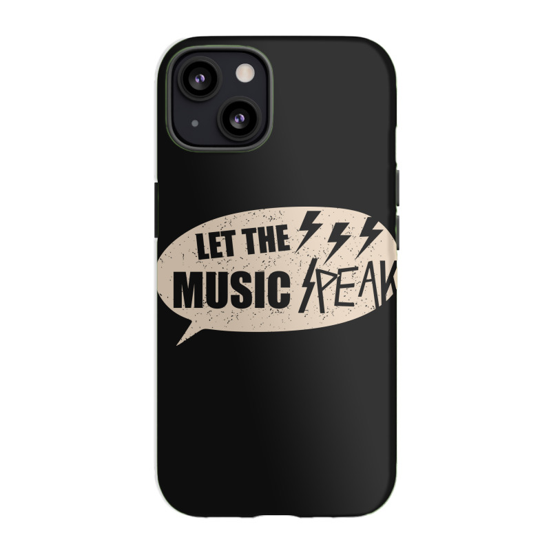 Let The Music Speak Iphone 13 Case | Artistshot