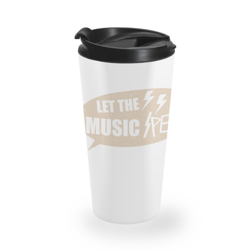 Let The Music Speak Travel Mug | Artistshot