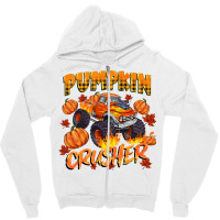 Pumpkin Crusher Zipper Hoodie | Artistshot