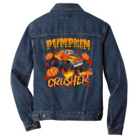 Pumpkin Crusher Men Denim Jacket | Artistshot