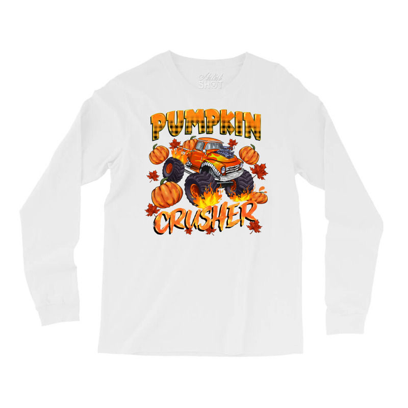 Pumpkin Crusher Long Sleeve Shirts by Neo Western | Artistshot