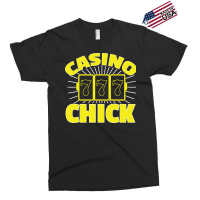 Awesome Casino Chick 7 7 7 Gambling Girl Exclusive T-shirt | Artistshot