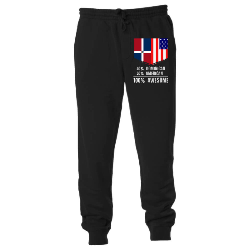 50 Dominican 50 American 100 Awesome Immigrant Unisex Jogger by the perfect present | Artistshot