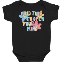 Find Time To Open Your Mind Sublimation Baby Bodysuit | Artistshot