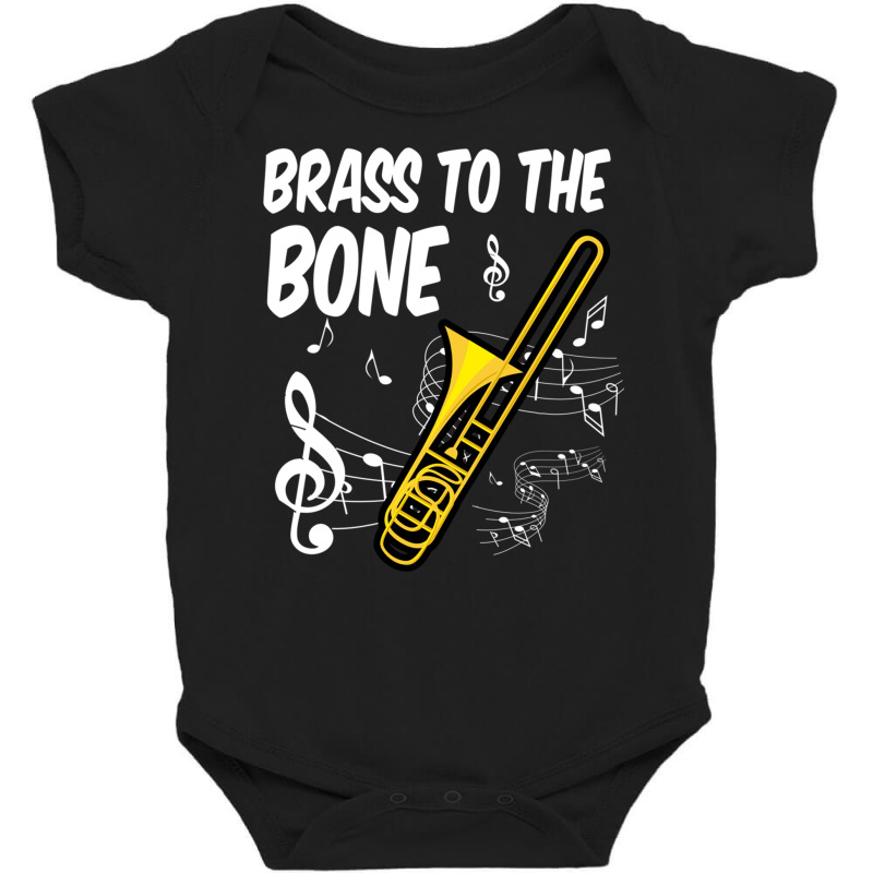 Trombone Orchestra Gift For Instrument Friends Who Baby Bodysuit by ChuArt. | Artistshot