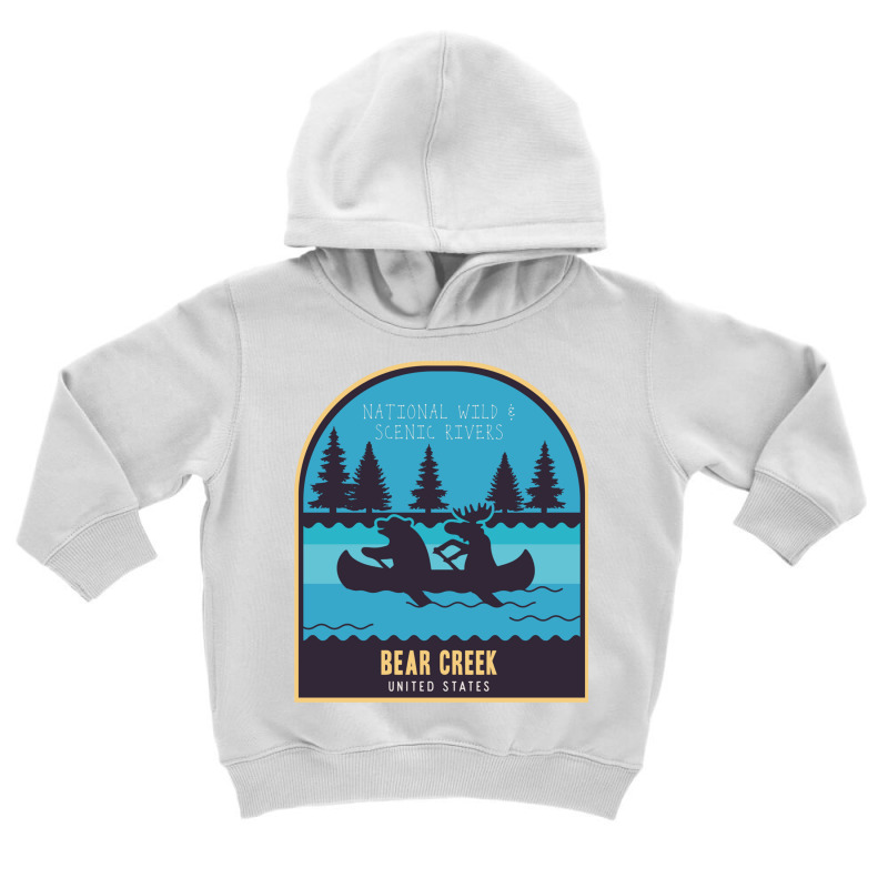 Bear Creek , National River In Usa Toddler Hoodie by RozakArt | Artistshot