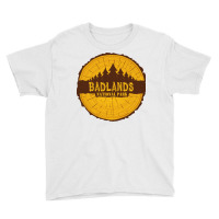 Badlands National Park ,sign  Annual Ring Youth Tee | Artistshot