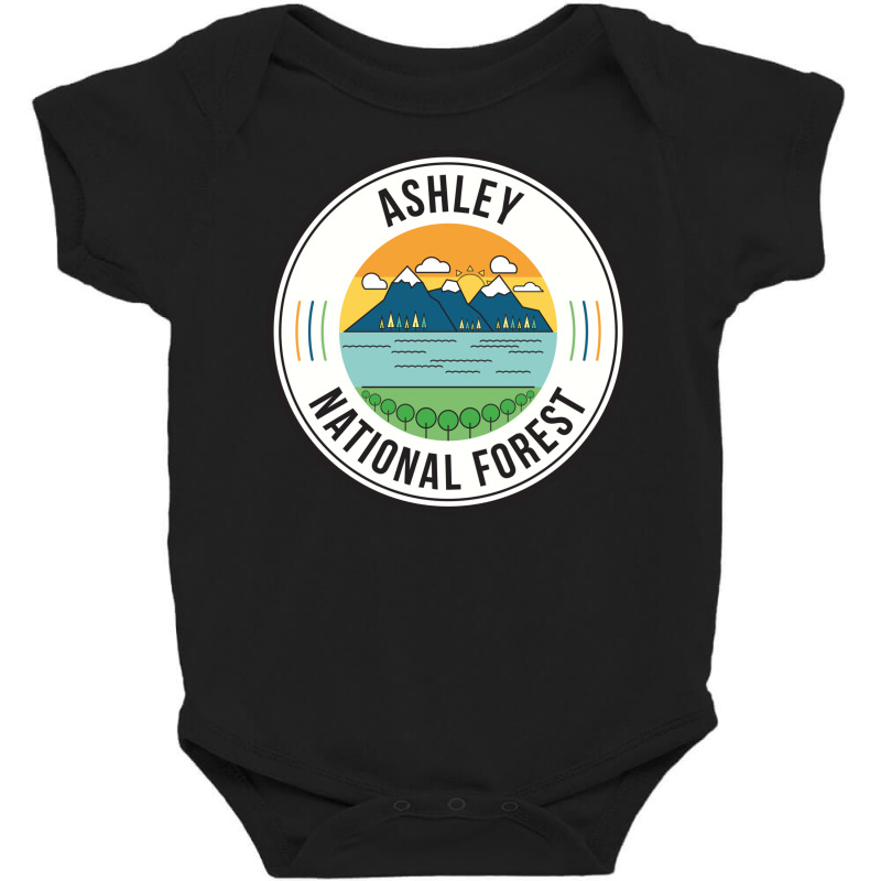 Ashley National Forest Retro Sign Baby Bodysuit by RozakArt | Artistshot