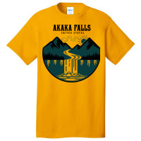 Akaka Falls United States Basic T-shirt | Artistshot