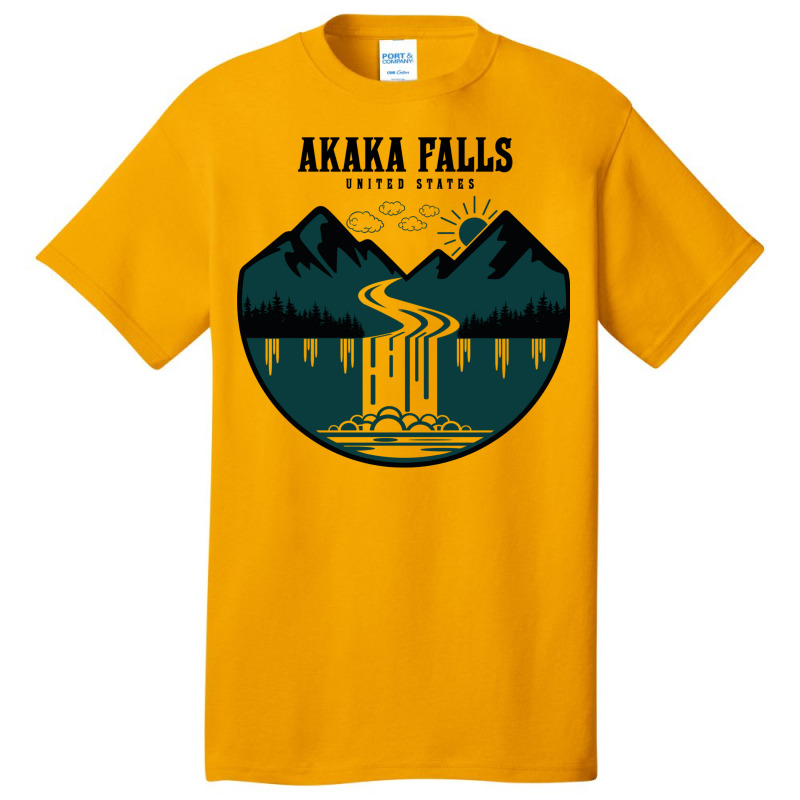 Akaka Falls United States Basic T-shirt | Artistshot