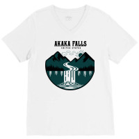 Akaka Falls United States V-neck Tee | Artistshot