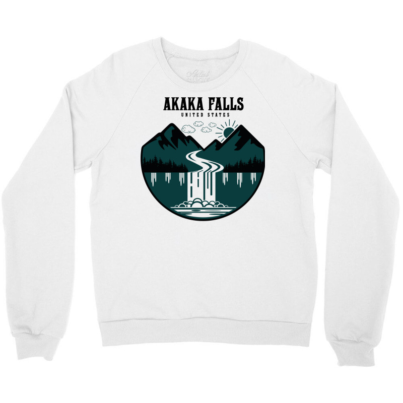 Akaka Falls United States Crewneck Sweatshirt | Artistshot