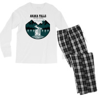 Akaka Falls United States Men's Long Sleeve Pajama Set | Artistshot