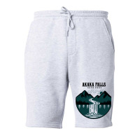 Akaka Falls United States Fleece Short | Artistshot