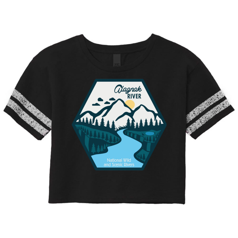 Alagnak River, National Wild And Scenic River Scorecard Crop Tee by RozakArt | Artistshot