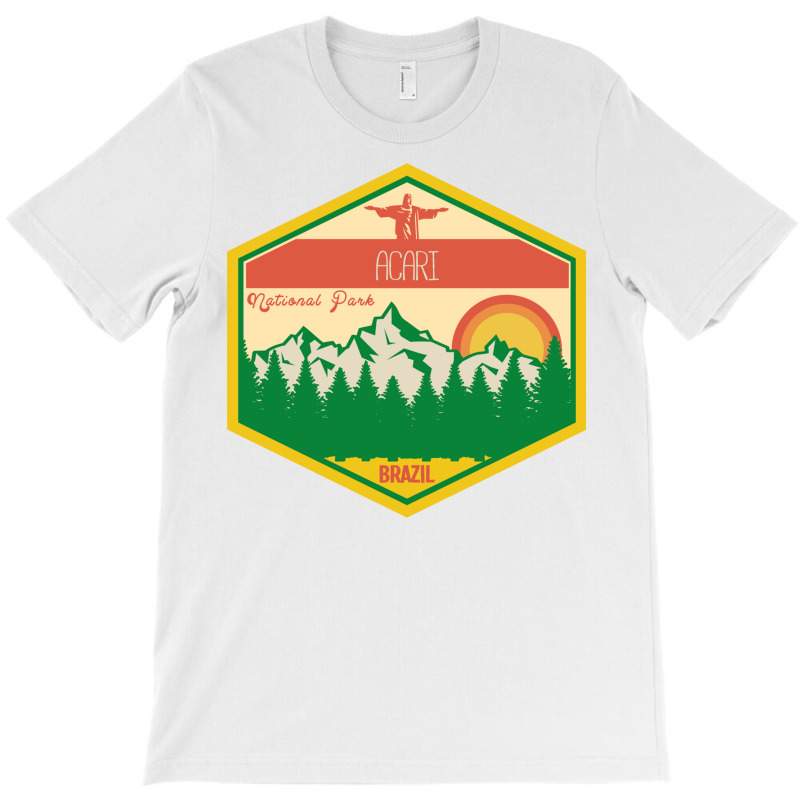 Acari National Park,retro Brazil T-shirt | Artistshot