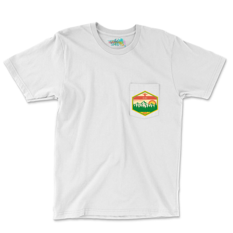 Acari National Park,retro Brazil Pocket T-shirt | Artistshot