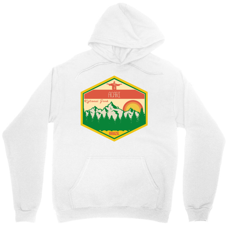 Acari National Park,retro Brazil Unisex Hoodie | Artistshot