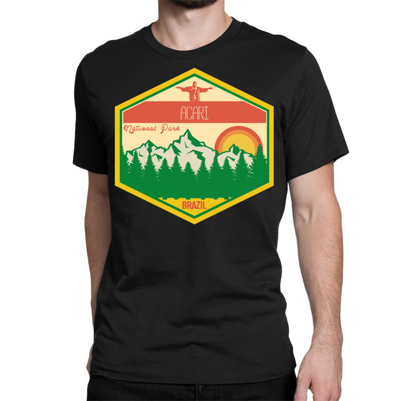 Acari National Park,retro Brazil Classic T-shirt | Artistshot