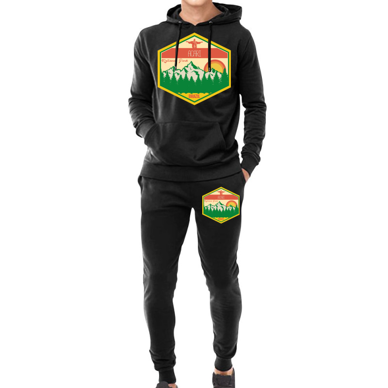 Acari National Park,retro Brazil Hoodie & Jogger Set | Artistshot