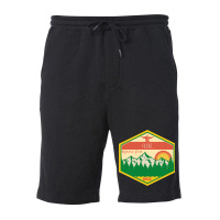 Acari National Park,retro Brazil Fleece Short | Artistshot