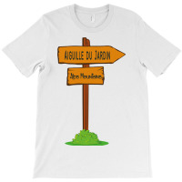 Aiguille Du Jardin, Alps Mountains Sign T-shirt | Artistshot