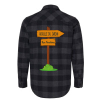 Aiguille Du Jardin, Alps Mountains Sign Flannel Shirt | Artistshot