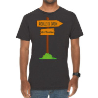 Aiguille Du Jardin, Alps Mountains Sign Vintage T-shirt | Artistshot