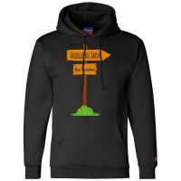 Aiguille Du Jardin, Alps Mountains Sign Champion Hoodie | Artistshot