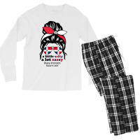 A Lot Sassy Dominican Beach Girl   Playa Fronton Men's Long Sleeve Pajama Set | Artistshot