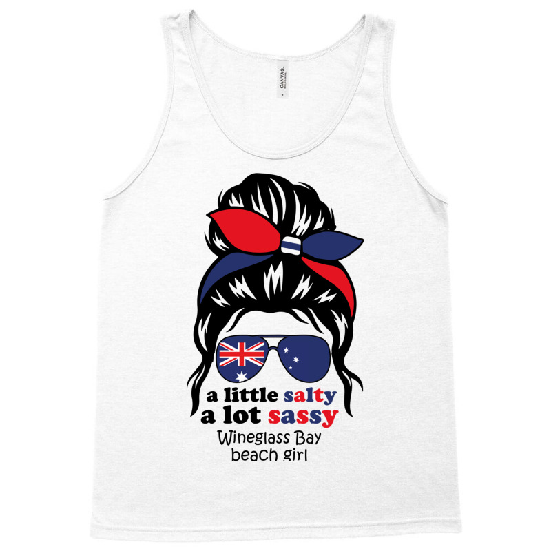 A Lot Sassy Beach Girl  Wineglass Bay Beach,austra Tank Top | Artistshot