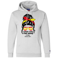 A Lot Sassy Beach Girl  S Alga Beach, Spain Champion Hoodie | Artistshot