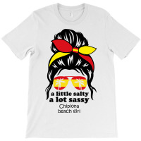 A Lot Sassy Beach Girl  Chipiona Beach, Spain T-shirt | Artistshot