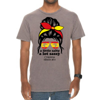 A Lot Sassy Beach Girl  Chipiona Beach, Spain Vintage T-shirt | Artistshot