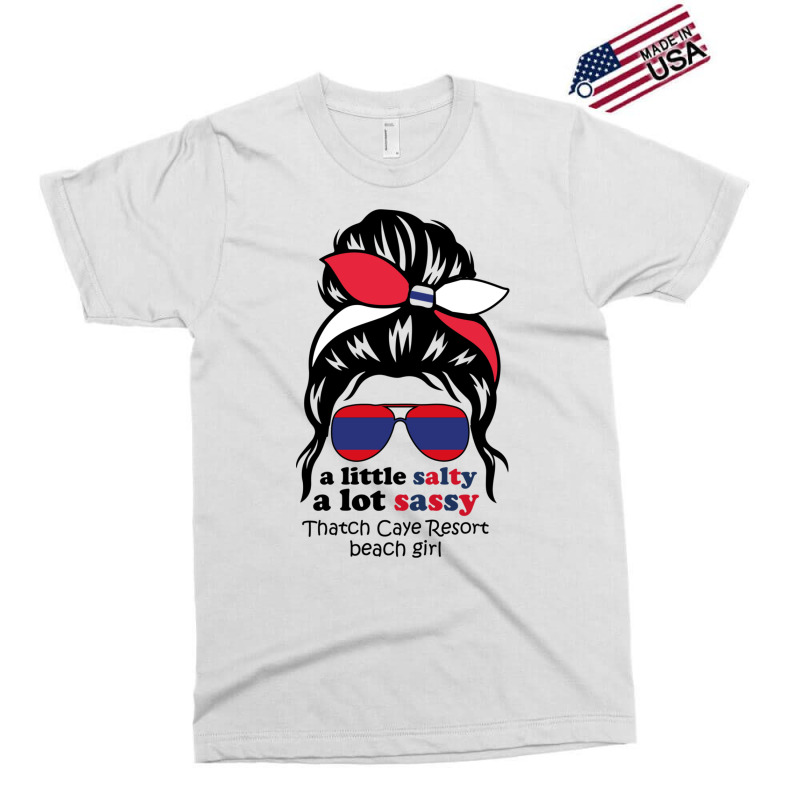 A Lot Sassy Beach Girl   Thatch Caye Resort Beach, Exclusive T-shirt | Artistshot