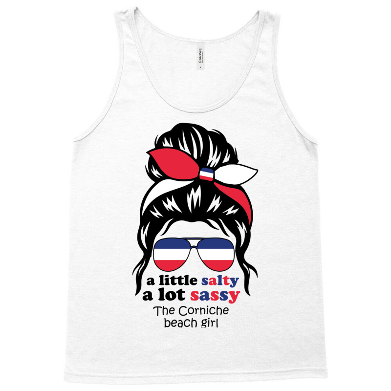 A Lot Sassy Beach Girl   The Corniche,france Tank Top | Artistshot