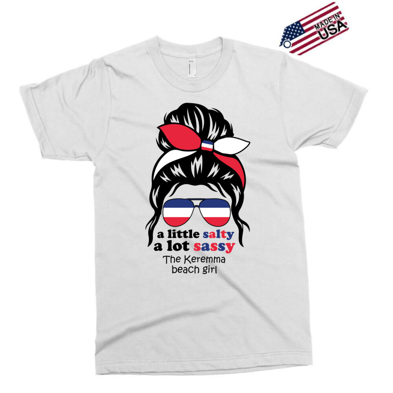 A Lot Sassy Beach Girl   The Keremma,france Exclusive T-shirt | Artistshot