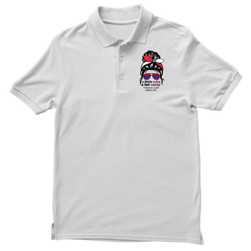 A Lot Sassy Beach Girl   Tobacco Caye Beach, Beliz Men's Polo Shirt | Artistshot