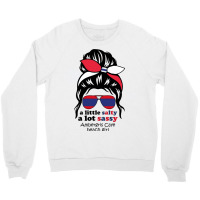 A Lot Sassy Beach Girl  Ambergris Caye Beach, Beli Crewneck Sweatshirt | Artistshot