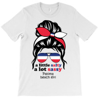 A Lot Sassy Beach Girl   Paloma,france T-shirt | Artistshot