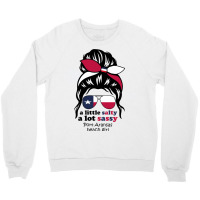 A Lot Sassy Beach Girl   Port Aransas Beach, Texas Crewneck Sweatshirt | Artistshot