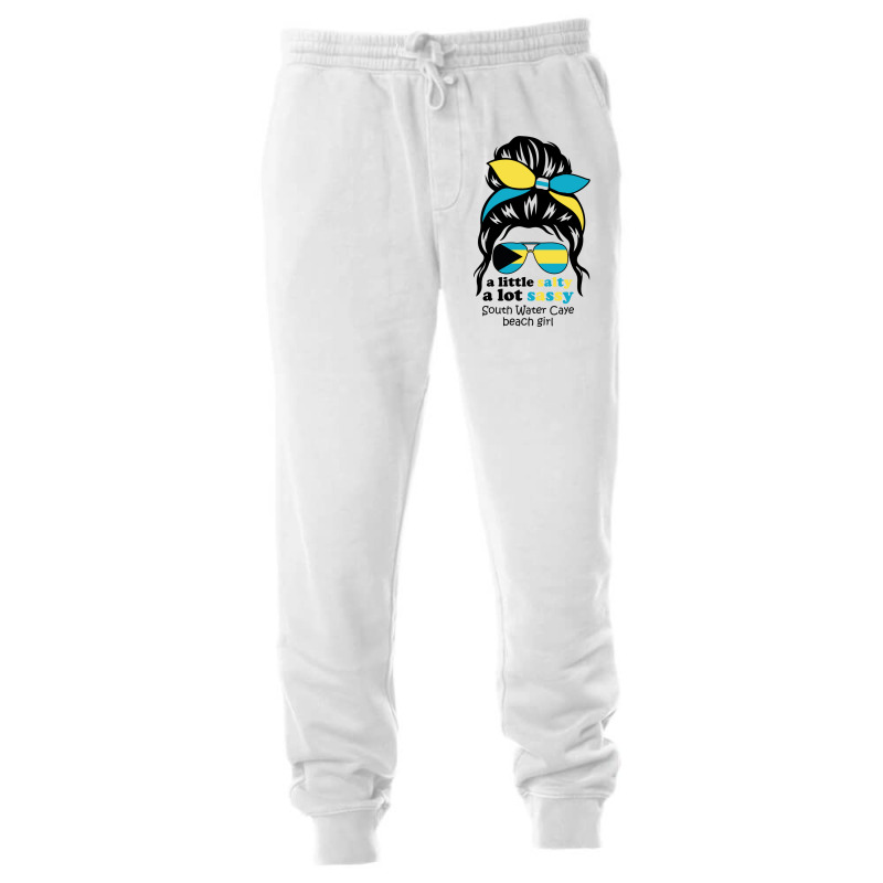 A Lot Sassy Beach Girl   South Water Caye Beach,ba Unisex Jogger | Artistshot