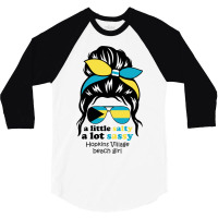 A Lot Sassy Beach Girl   Hopkins Village,bahamas 3/4 Sleeve Shirt | Artistshot