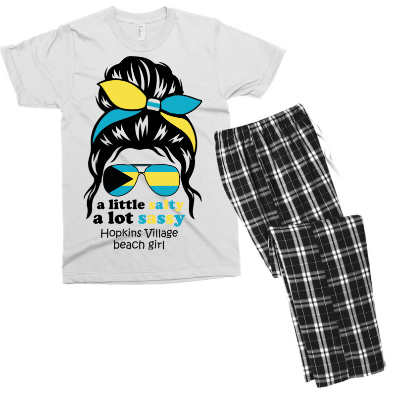 A Lot Sassy Beach Girl   Hopkins Village,bahamas Men's T-shirt Pajama Set | Artistshot